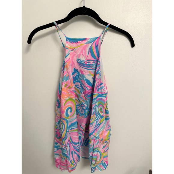 NWT Lilly Pulitzer Rae silk top size small - Picture 4 of 5